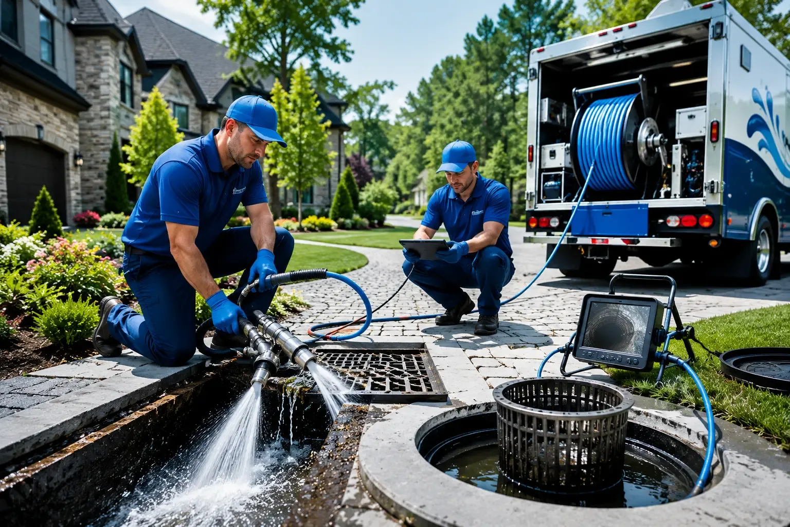 Local outdoor drain cleaning professionals in Hellertown, PA