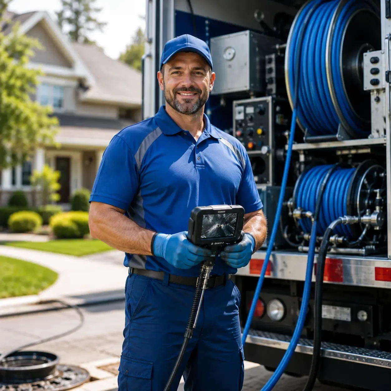 Local outdoor drain cleaning specialists in Hellertown, PA